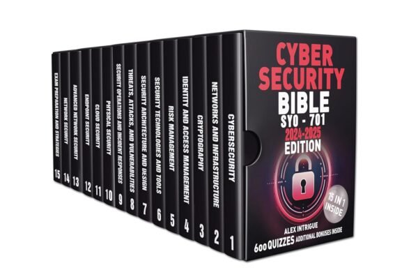 Cybersecurity Bible Your comprehensive route to exam achievement with real-world perspectives, interactive resources, and unique Digital Study Aid